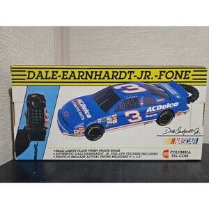 Dale Earnhardt Jr. Vintage AC DELCO NASCAR Shaped Phone NEW
